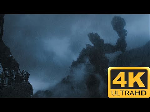 Stone Giants Battle scene | The Hobbit - An Unexpected Journey 4K HDR