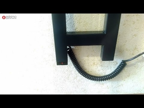 ТЭН Terma ONE в дизайнерском полотенцесушителе