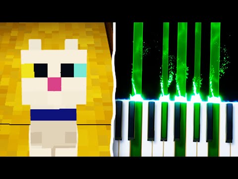 C418 - Ballad of the Cats (from Minecraft Volume Beta) - Piano Tutorial