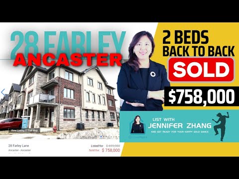 Ancaster Hamilton #哈密尔顿 | 28 Farley Lane, | Sold by Realtor Jennifer Zhang |  #中文#房产#中介