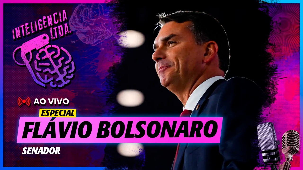 FLÁVIO BOLSONARO - Inteligência Ltda. Podcast #1806
