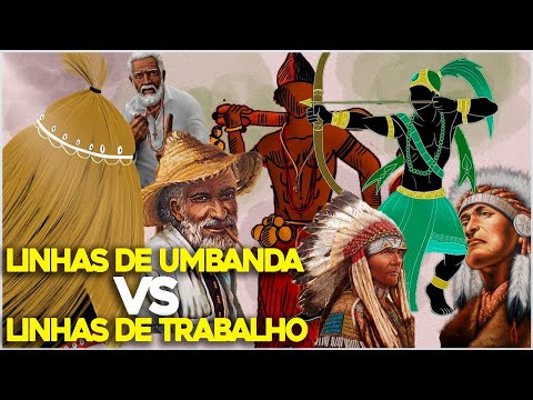 O que são as linhas de Umbanda e as linhas de trabalho? Tem diferença?