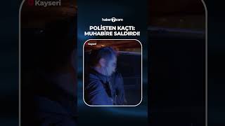 Alkollü şekilde kaçtı basın mensubuna saldırdı!