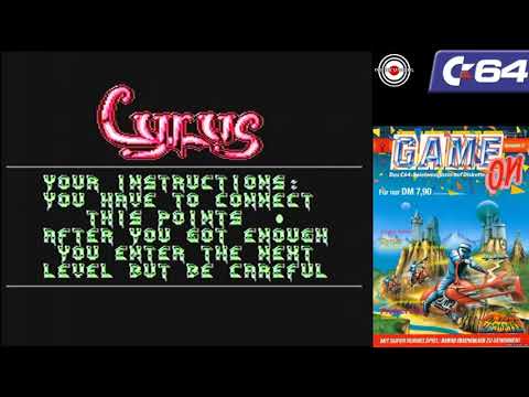 C64 First Look: Cyrus (Game On 02/91)