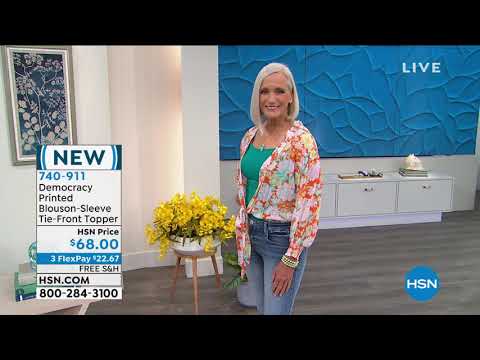 HSN | Democracy Fashions 03.05.2021 - 04 PM