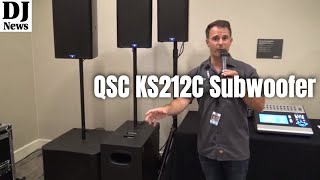 Video thumbnail for QSC Audio KS212C Cardioid Active Subwoofer For Mobile DJs by discjockeynews