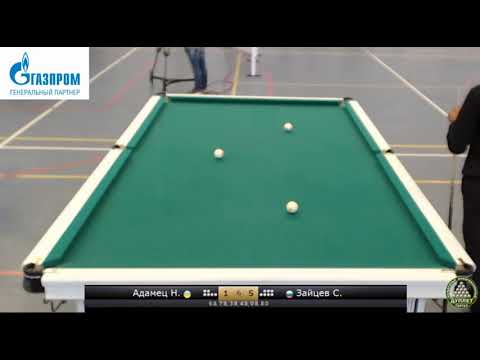 Адамец Н. - Зайцев С. 1/8 финала Чемпионата Мира 2019 "Свободная пирамида"