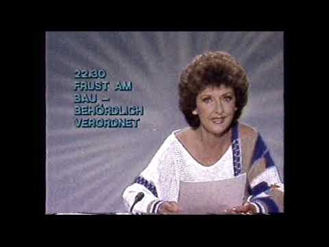 ARD 08.04.1984 Claudia Doren
