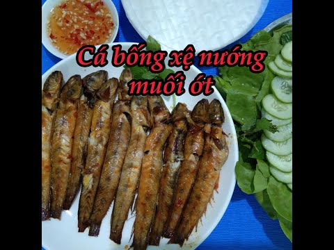 Cá bống nướng muối ớt