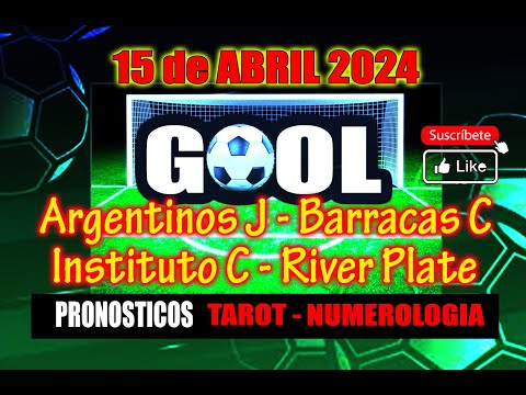 ARGENTINOS JRS - BARRACAS CENTRAL / INSTITUTO CORDOBA  - RIVER PLATE #tarot #futbol  #pronosticos