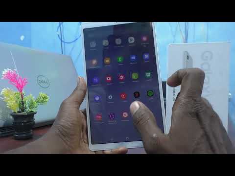 How to show apps screen button in home screen in Samsung Galaxy Tab A7 Lite