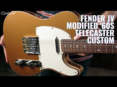 Fender JV Modified '60s Custom Telecaster 2024 - Firemist Gold image 10