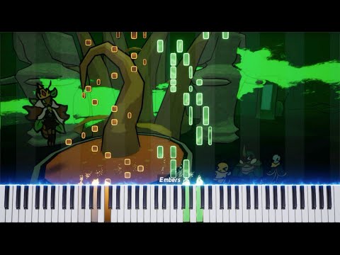 Bug Fables - Transcending, Overpowering, Everlasting | Piano Visualization