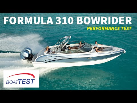 Formula 310 Bowrider (2019-) Test Video - By BoatTEST.com