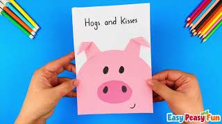 Hogs and Kisses Valentine’s Day Card