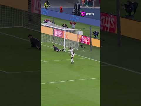COURTOIS “SEGUROU PELO RABO” E EVITOU O GOL DA ROMA NA CHAMPIONS #shorts