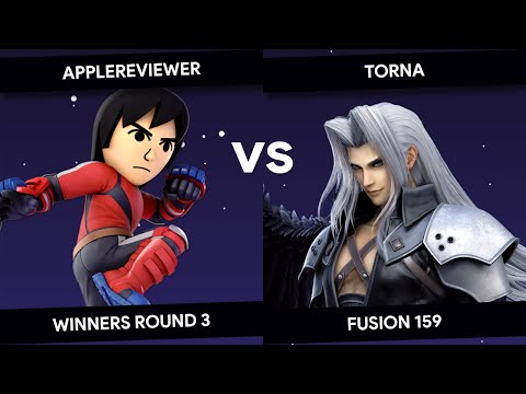 Fusion 159 - AppleReviewer (Mii Brawler) vs Torna (Sephiroth) - Winners Round 3
