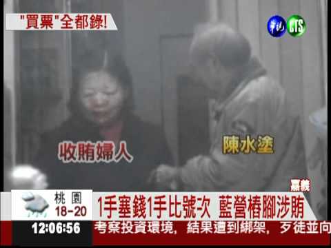 藍營樁腳涉賄 嘉義檢公布影帶