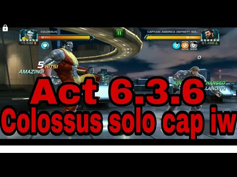 Colossus solos act 6.3.6 Captian america Infinity War