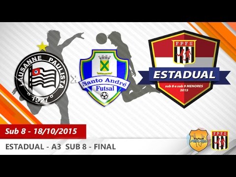 8-Lausanne Paulista 2x1 (0x0) Santo André Futsal - 18/10/15 Final
