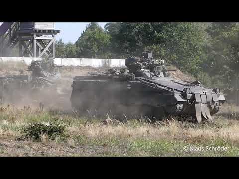 Leopard 2, SPz Marder, TPz Fuchs im GÜZ