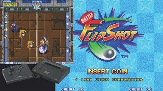Battle Flip Shot Neo Geo - C&M Playthrough