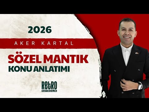 79) Sözel Mantık - 9 | Aker KARTAL - 2026
