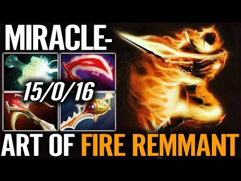 ZERO DEATHS - Miracle 7.21 Ember Spirit Build 8000 MMR Dota 2 gameplay