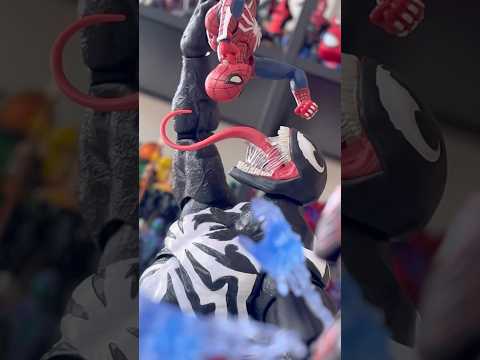 We are Venom! New ML Venom from the Spiderman 2 game! #venom #spiderman #actionfigures #spiderman2