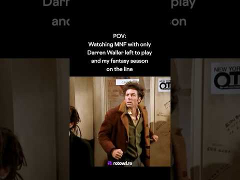 Thumbnail for Miami Dolphins tight end Darren Waller single-handedly saved your fantasy season.