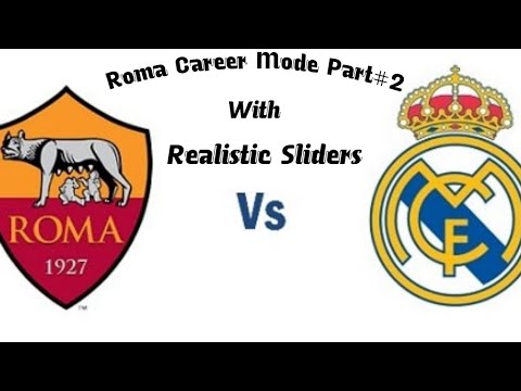 FIFA 19 Realistic sliders | Roma vs Real Madrid