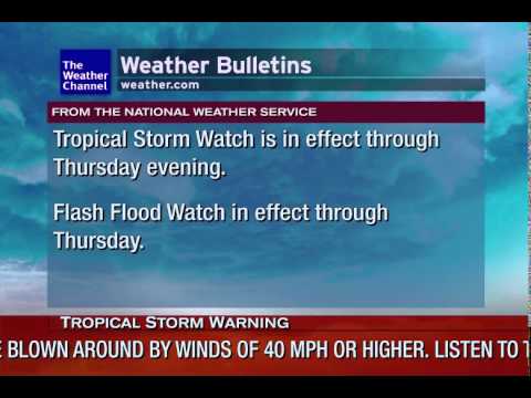 Tropical Storm Arthur - Weatherstar XL v3