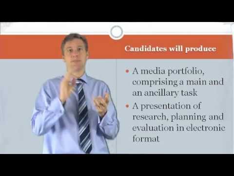 OCR A2 Advanced Portfolio Media Studies