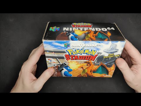 N64 - Pokemon Stadium Boxed - Restoration - Gelatine and Hydrogen Peroxide yellowing removal