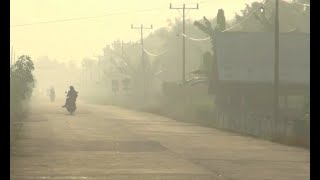 Download lagu Kebakaran Lahan, Kabut Asap Melanda Permukiman di Riau mp3