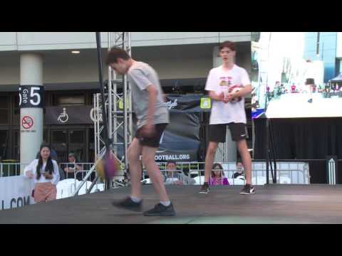 Jay vs Anthony - Top 16 | Oceania Freestyle Football Championships 2016
