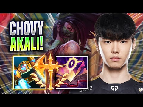 CHOVY IS A BEAST WITH AKALI! - GEN Chovy Plays Akali MID vs Yone! | Season 2022