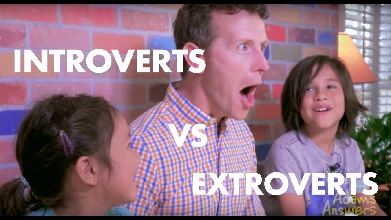Introverts vs Extroverts-- FOR KIDS! | Adam's Answers