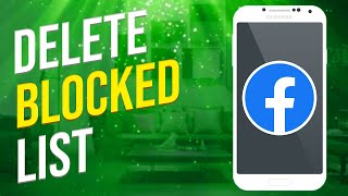 How To Delete Facebook Blocked List Permanently Without Unblocking (2023)