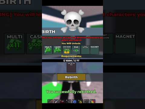 11 Rebirth Done ✅ in Steal a Brainrot Roblox #roblox #stealabrainrot
