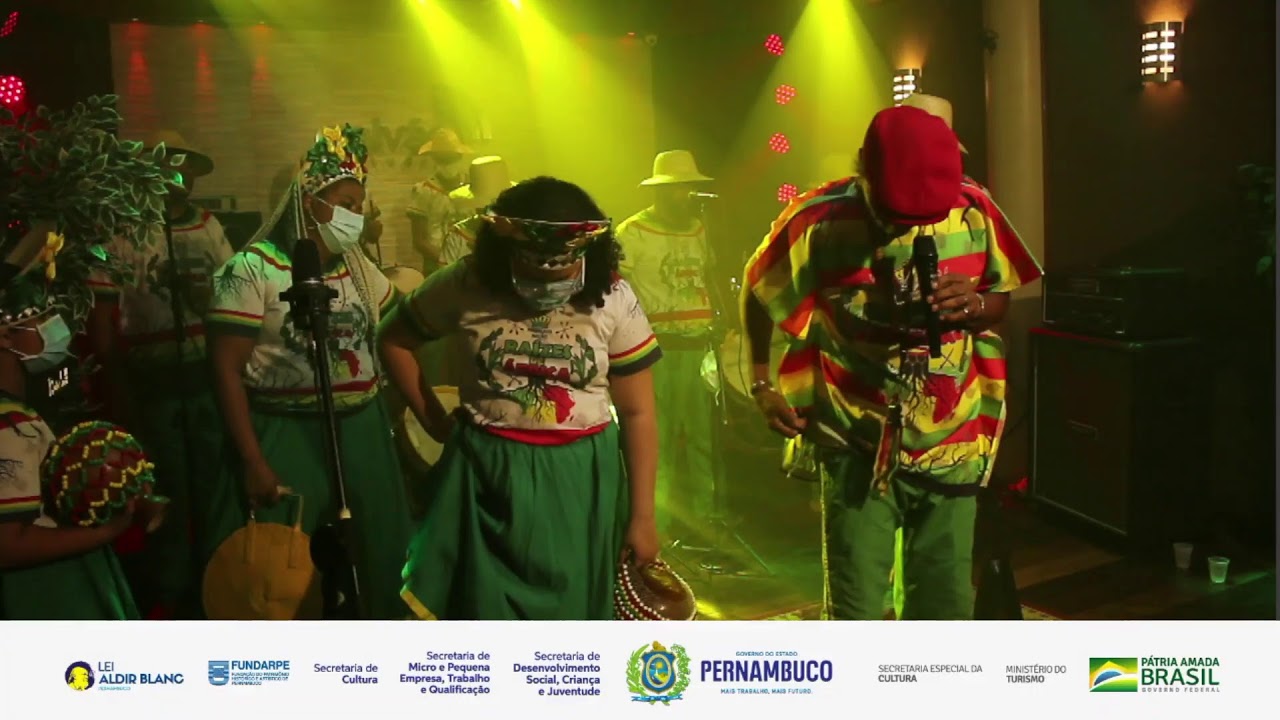 Maracatu Nação Raízes de África - LIVE 2021