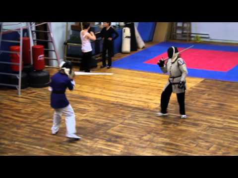 AEMMA Fight Night November 15, 2010 — Ariella and Gennaidy - Arming Sword