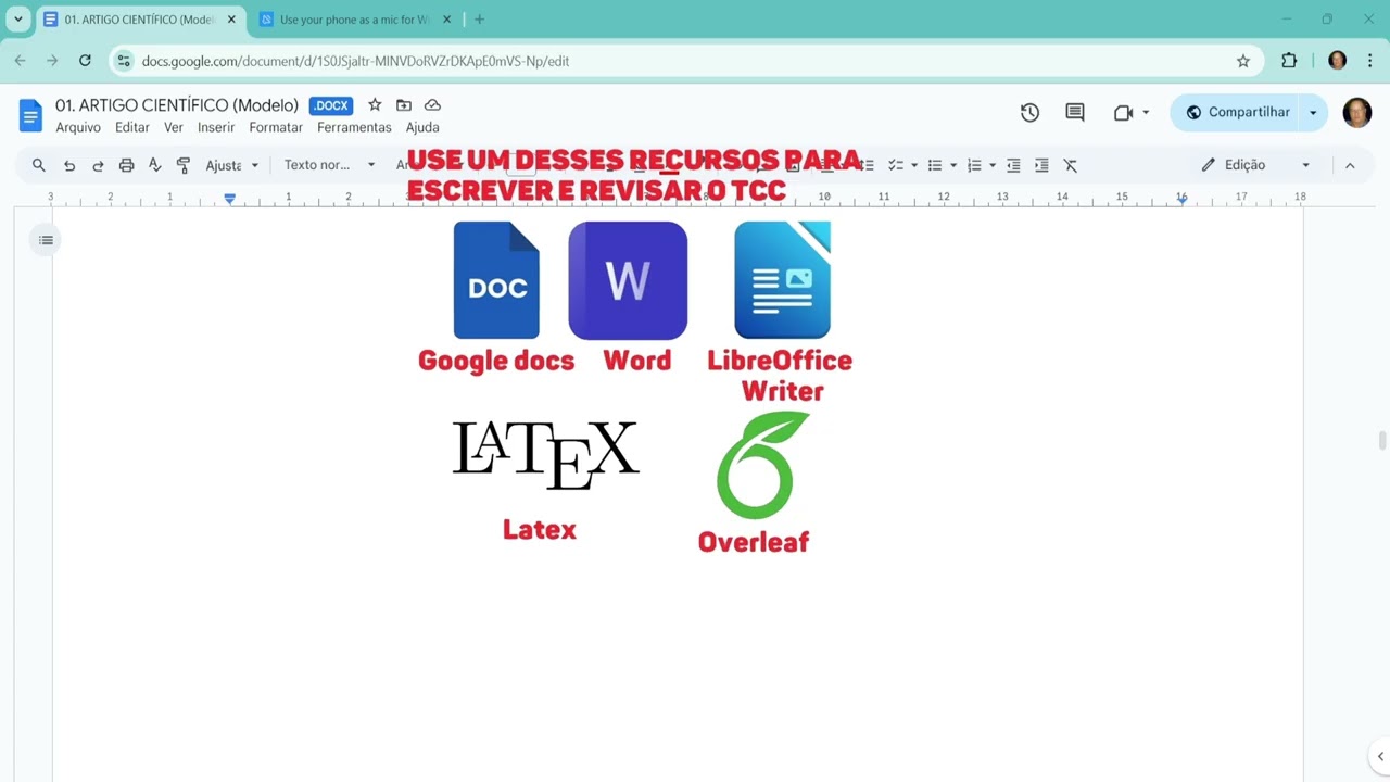 Numeração de paginas