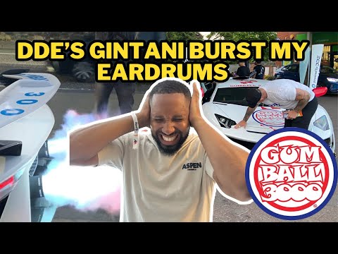 Gumball 3000 Edinburgh to London Convoy With DDE & MR JWW