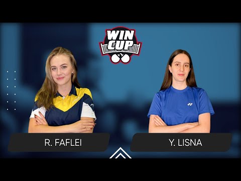 14:30 Romaniia Faflei - Yaroslava Lisna 26.06.2025 WINCUP Women Professional TABLE 1
