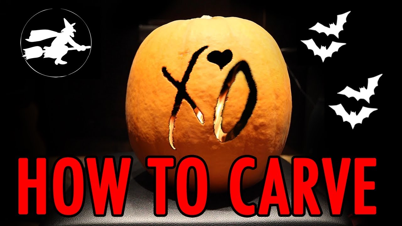 WEEKND HALLOWEEN PUMPKIN (tutorial) - 2020