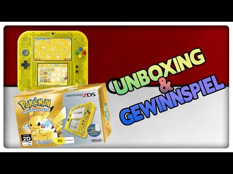 NINTENDO 2DS BUNDLE MIT POKÉMON GELBE EDITION UNBOXING