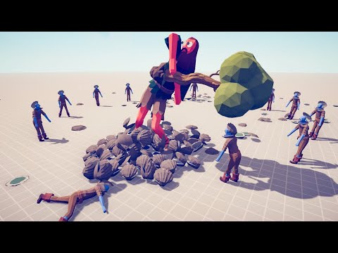 Clams vs Every Unit - Totally Accurate Battle Simulator TABS