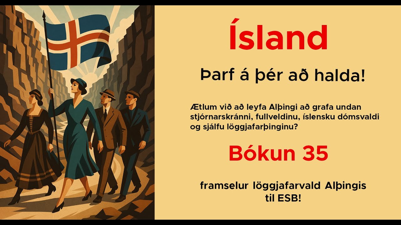 Saman gegn bókun 35