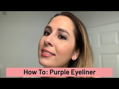 How To: Purple Eyeliner